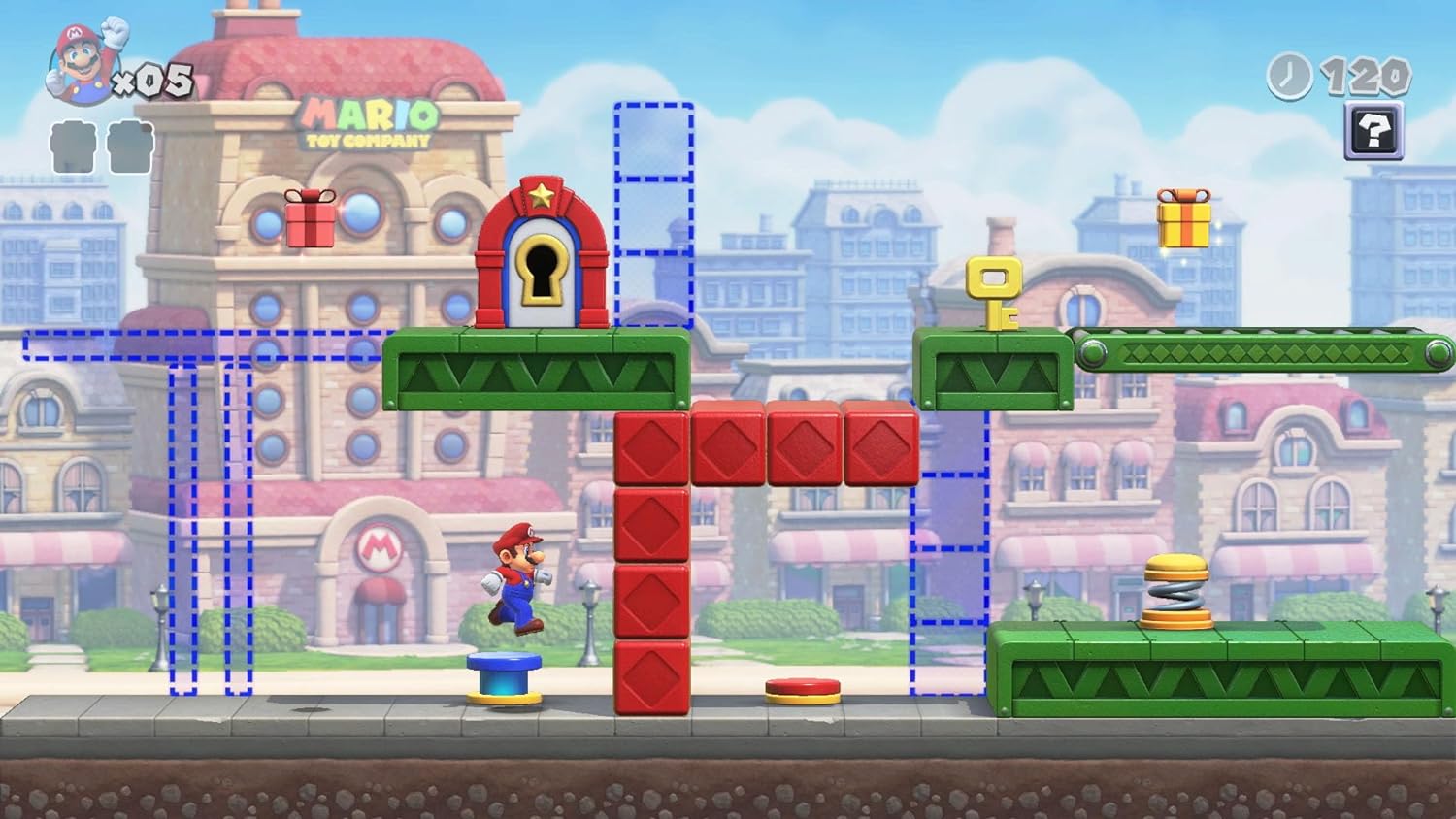 Nintendo Switch Mario vs. Donkey Kong screen