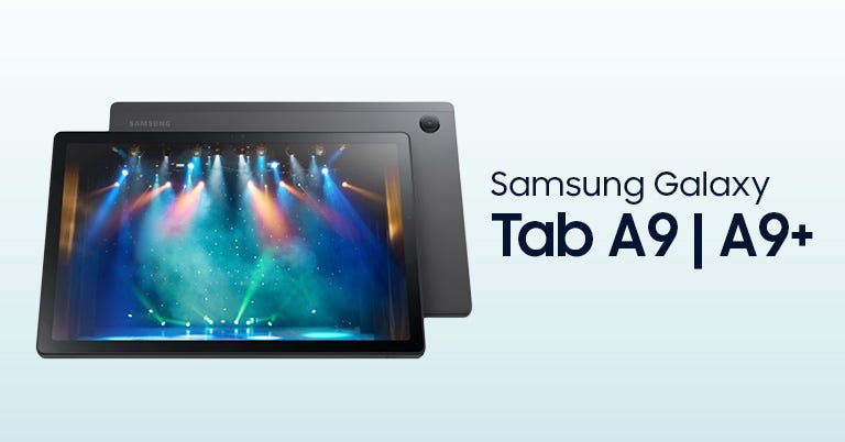 Galaxy Tab A9 et A9+ pré