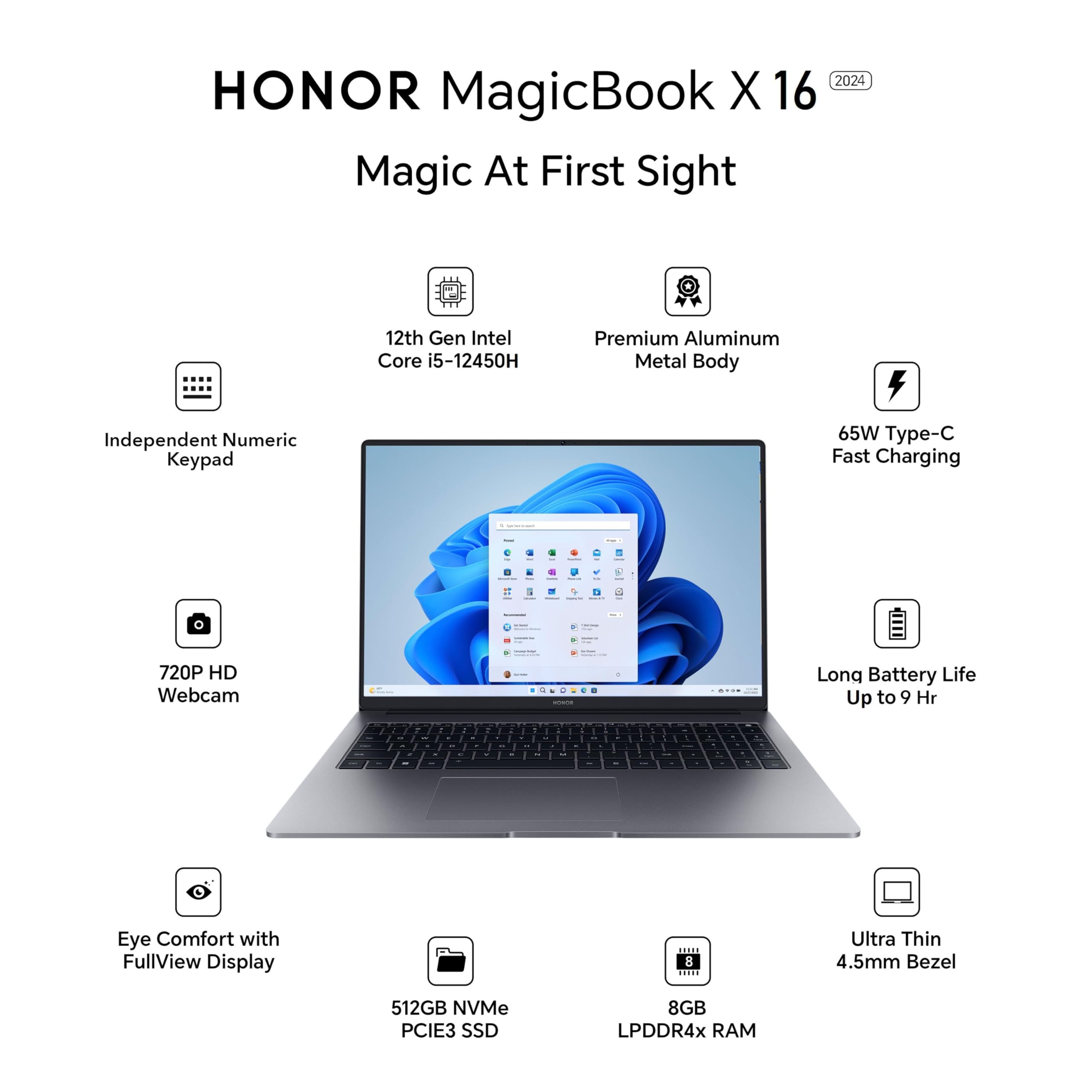 HONOR MagicBook X 16 (2024) 4