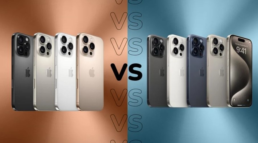 Screen shot iphone 16 vs iphone 15