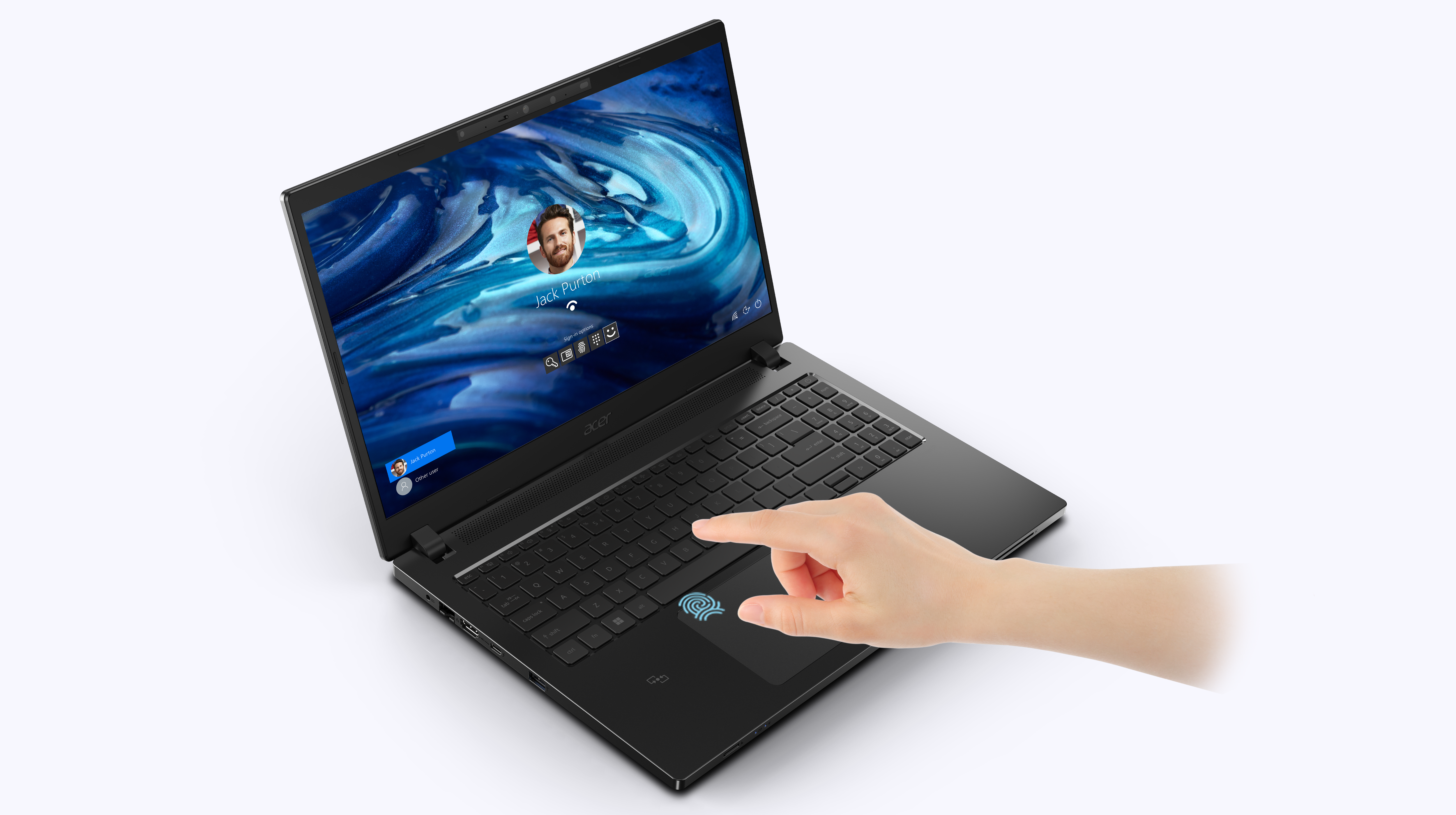 Securité Acer TravelMate P2 Ordinateur portable
